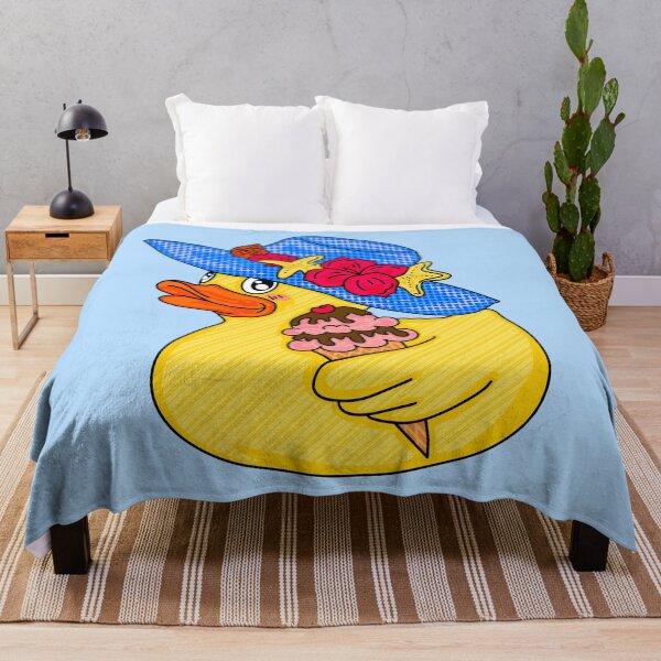 Item preview, Summer Duck Eating Ice cream designed and sold by missmann.