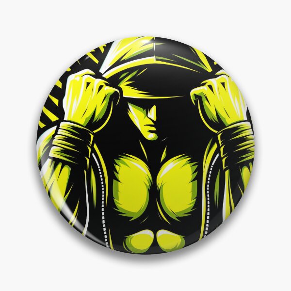 Item preview, Muscular man Fluo/Black designed and sold by mr-artt.