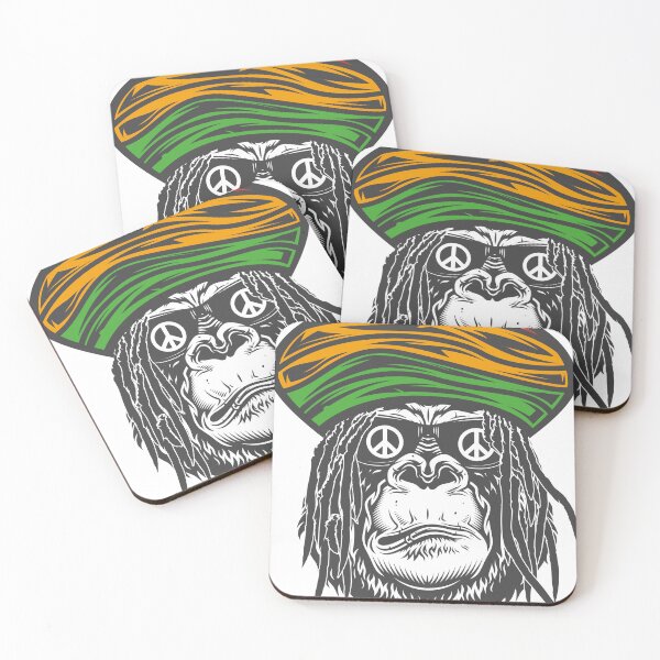 Item preview, Rastafarian gorilla designed and sold by osc23ae.