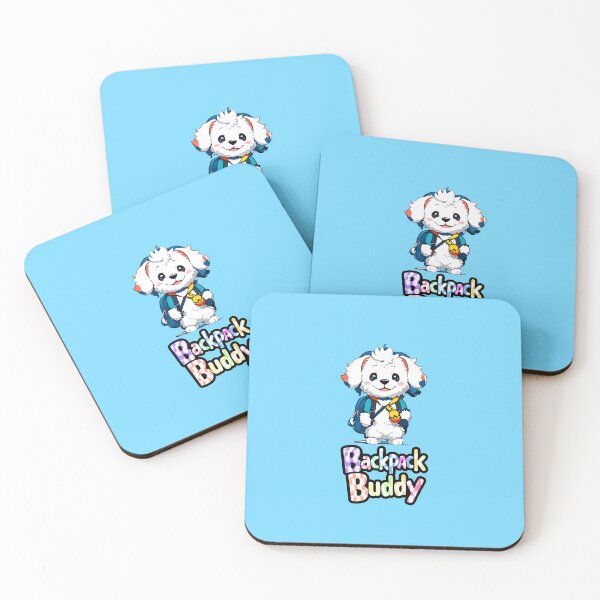 Item preview, Backpack Buddy with A Cute Dog Fun Design T-Shirt designed and sold by WitMeme.