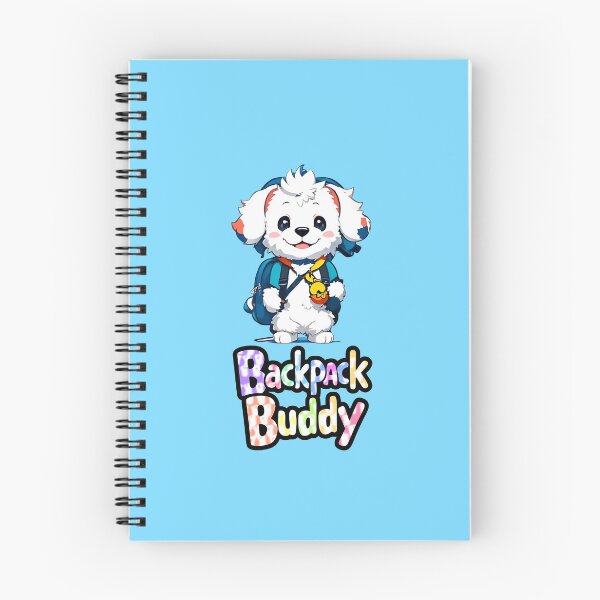 Item preview, Backpack Buddy with A Cute Dog Fun Design T-Shirt designed and sold by WitMeme.