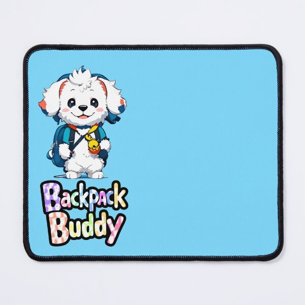 Item preview, Backpack Buddy with A Cute Dog Fun Design T-Shirt designed and sold by WitMeme.