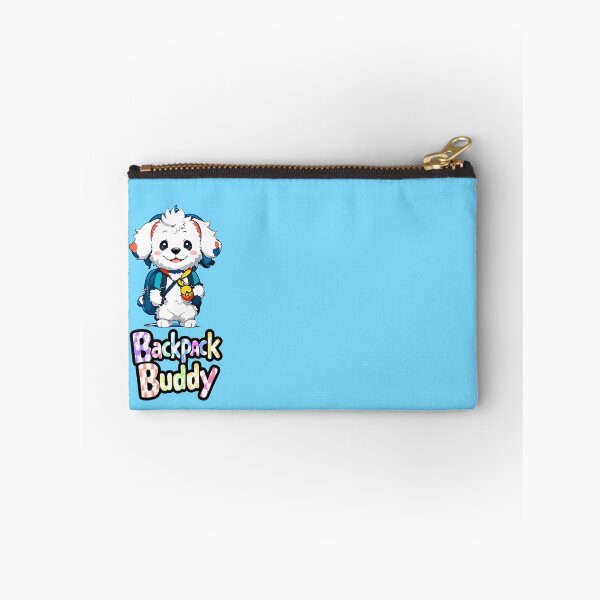Item preview, Backpack Buddy with A Cute Dog Fun Design T-Shirt designed and sold by WitMeme.