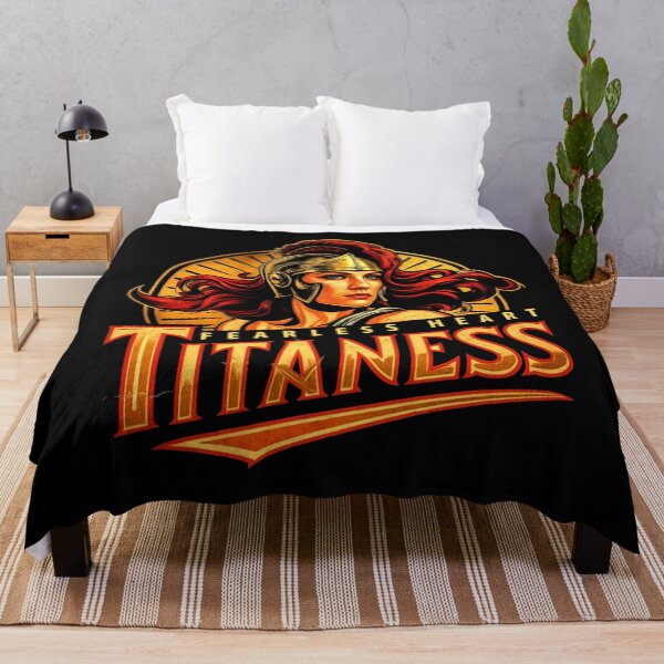 Item preview, Titaness Fearless Heart: Embodying Courage and Strength designed and sold by SplashTastic.