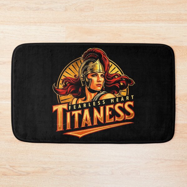 Item preview, Titaness Fearless Heart: Embodying Courage and Strength designed and sold by SplashTastic.