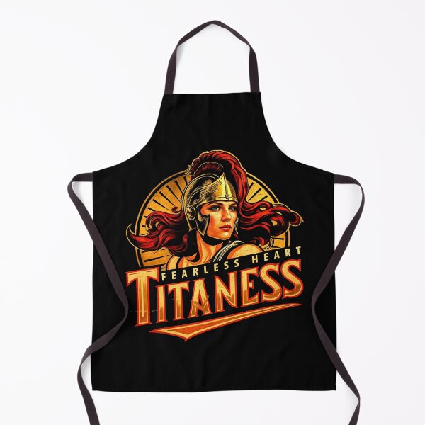 Item preview, Titaness Fearless Heart: Embodying Courage and Strength designed and sold by SplashTastic.