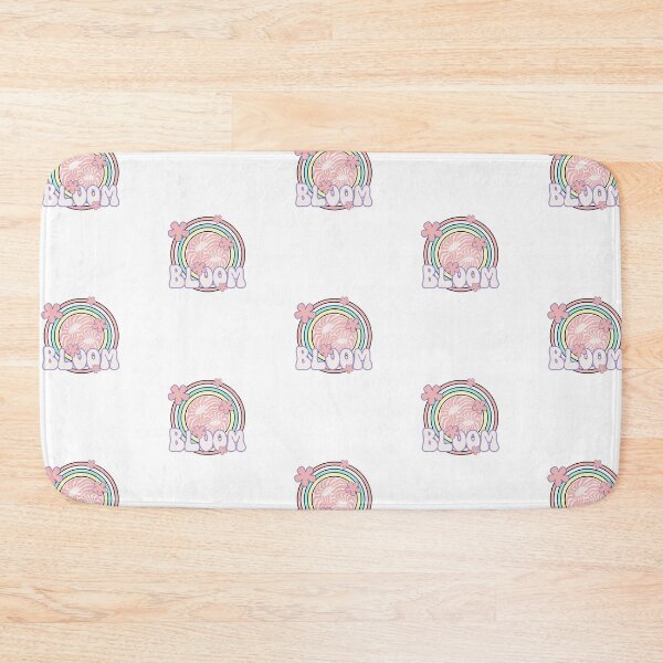 Item preview, Retro Geometric Pattern Design Art 80s Trendy Rainbow Flower  T-shirt Sticker designed and sold by ThinkNature!.