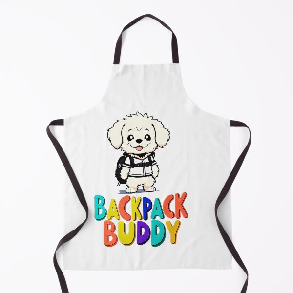 Item preview, Backpack Buddy with A Cute Dog Fun Design T-Shirt designed and sold by WitMeme.