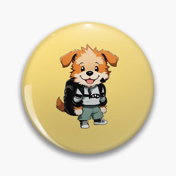 Item preview, Backpack Buddy with A Cute Dog Fun Design T-Shirt designed and sold by WitMeme.