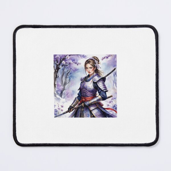 Item preview, Stunning illustration of a beautiful samurai woman. designed and sold by Bellas-Artes-99.