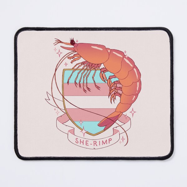 Item preview, She-rimp (trans shrimp pride) designed and sold by evekajander.