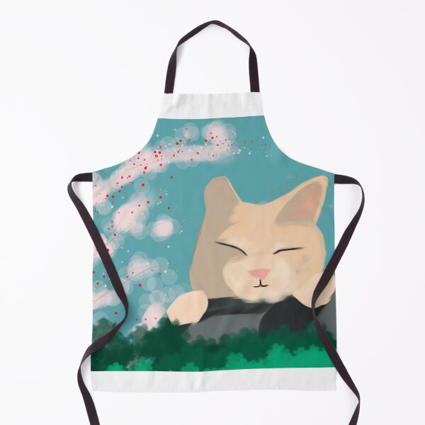 Item preview,  Sleeping Cat in a Peaceful Landscape designed and sold by Kahoru.