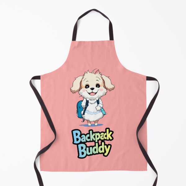 Item preview, Backpack Buddy with A Cute Dog Fun Design T-Shirt designed and sold by WitMeme.