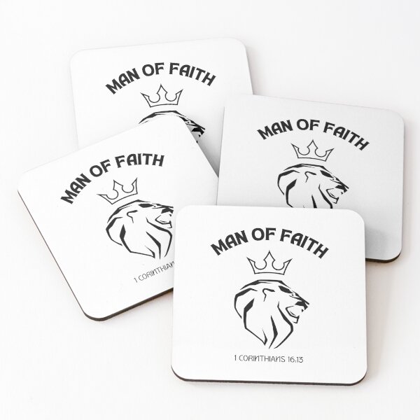 Item preview, Man Of Faith,Christian Bible Verse ,Christian Gospel Quotes, Inspirational Christian Woman Design designed and sold by mattlee20.