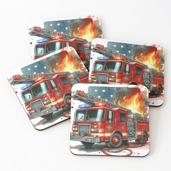 Item preview, camión de bomberos designed and sold by maximinano100k.