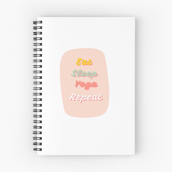 Item preview, Eat sleep yoga repeat  designed and sold by Firstdot.