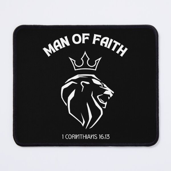 Item preview, Man Of Faith,Christian Bible Verse ,Christian Gospel Quotes, Inspirational Christian Woman Design designed and sold by mattlee20.