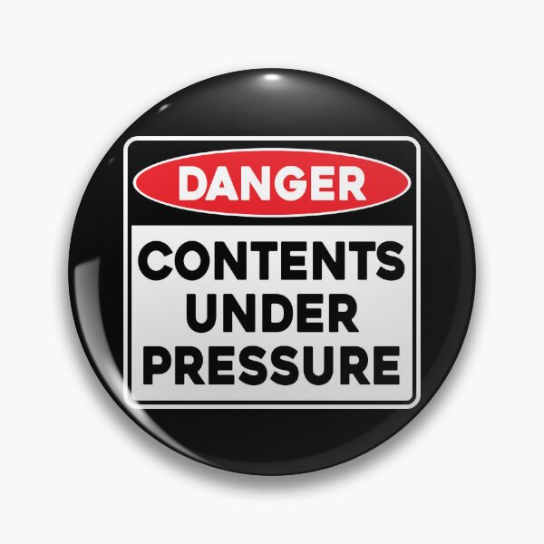 Item preview, DANGER - CONTENTS UNDER PRESSURE designed and sold by Captain Whammy.