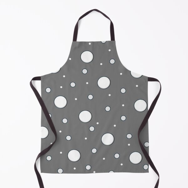 Item preview, Elegance of White Dots on Grey Background designed and sold by TaPaVu.