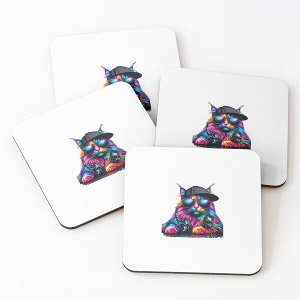 Item preview, Chiller Cat with Cap designed and sold by ModederZukunft.