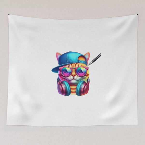 Item preview, Cute Cap Cat designed and sold by ModederZukunft.