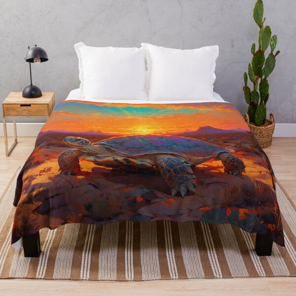 Item preview, Beautiful tortoise with vivid colours in desert designed and sold by Serene Scapez.