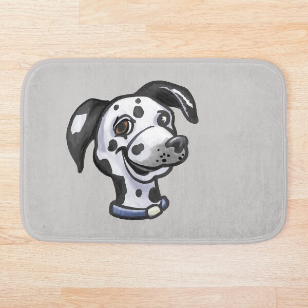 Artikelvorschau, Cartoon-Gesicht eines Dalmatiner-Hundes Sticker entworfen und verkauft von CreateForDogs.
