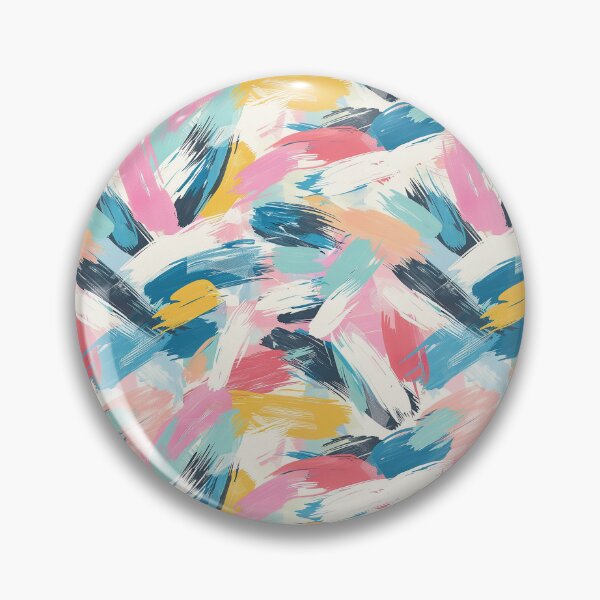 Item preview, Colorful and Messy Brush Stroke Patterns designed and sold by Mandie Kuo.