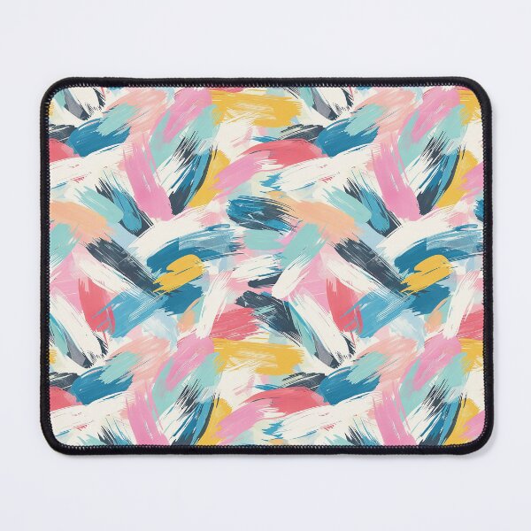 Item preview, Colorful and Messy Brush Stroke Patterns designed and sold by Mandie Kuo.