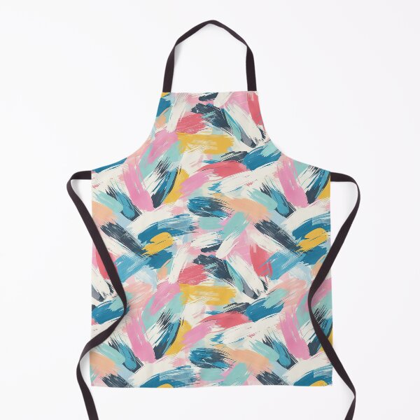 Item preview, Colorful and Messy Brush Stroke Patterns designed and sold by Mandie Kuo.