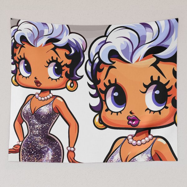 Item preview, Dazzling Betty Boop inspired image designed and sold by Artbyminga.