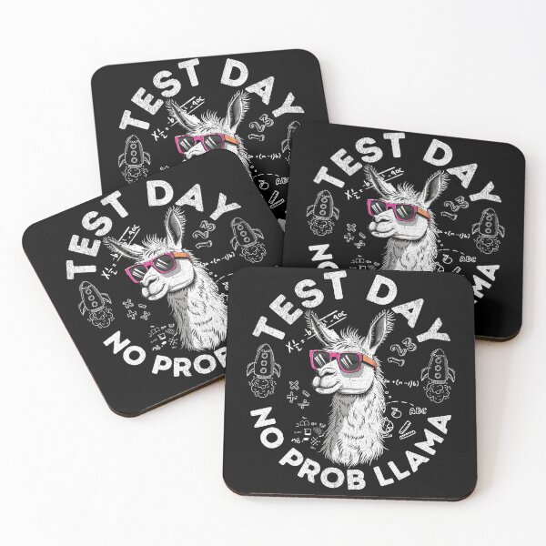 Item preview, Test Day No Prob Llama Funny Academic Exam Motivation designed and sold by PantatKiller.