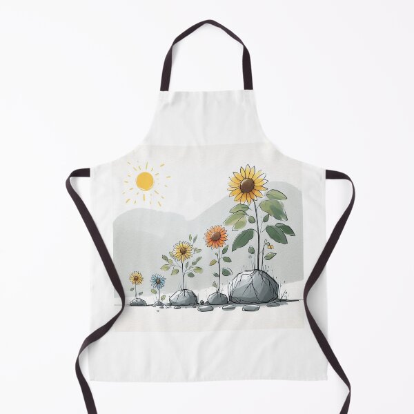 Item preview, Sunflower Growing on Sunny Day designed and sold by Nanthanon.