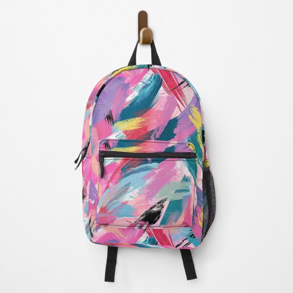 Item preview, Colorful and Messy Brush Stroke Patterns designed and sold by Mandie Kuo.