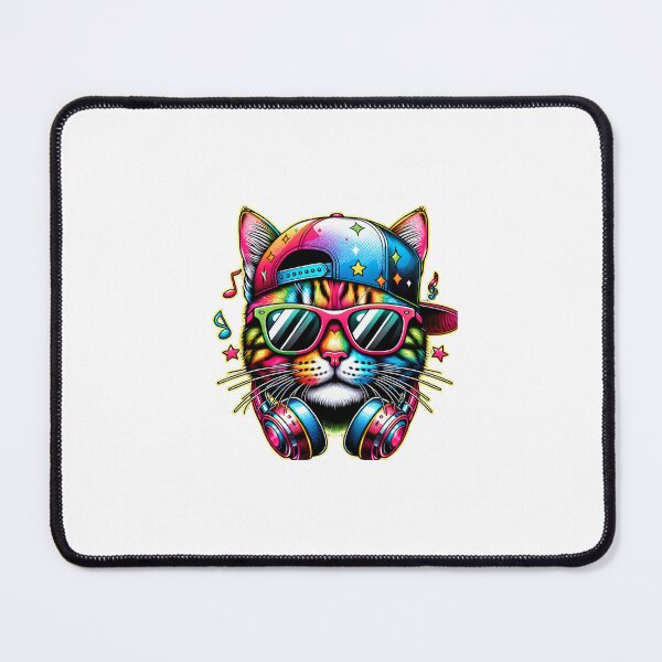Item preview, Colorful party cat designed and sold by ModederZukunft.