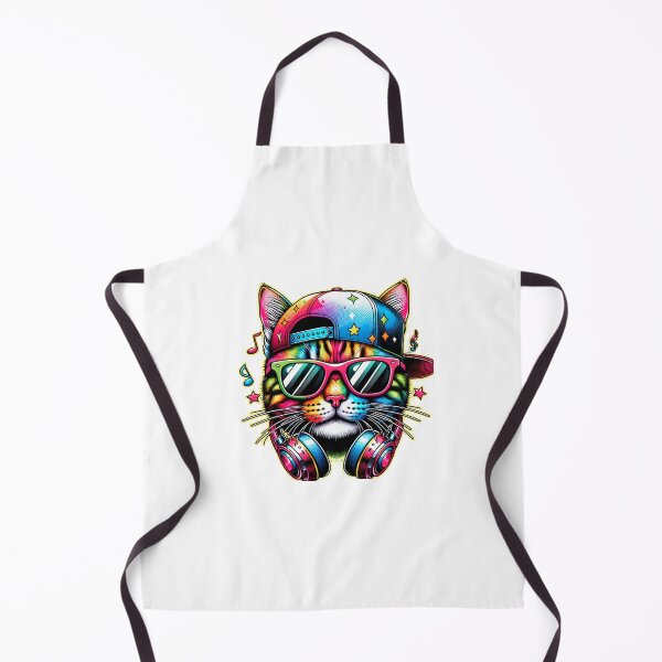 Item preview, Colorful party cat designed and sold by ModederZukunft.