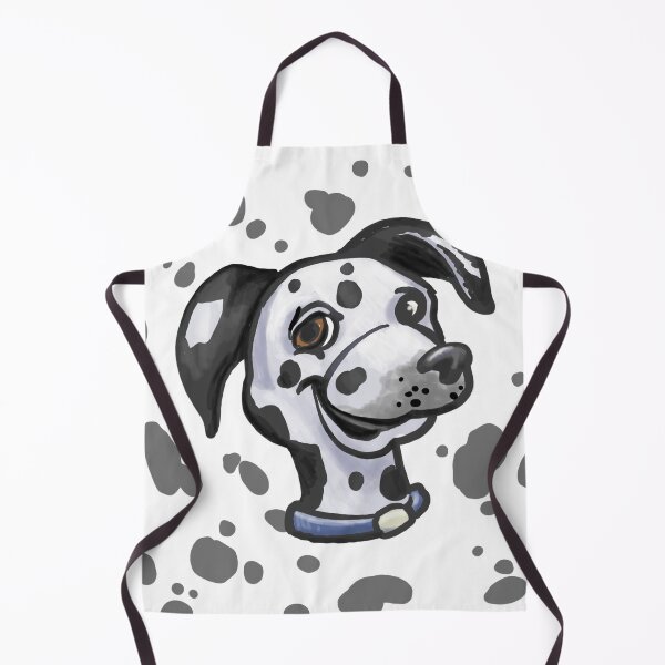 Item preview, Dalmatian Head with spotted background designed and sold by CreateForDogs.