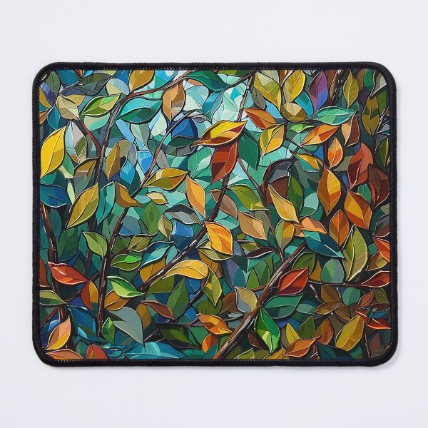 Item preview, Stained Glass Flower Art designed and sold by nomiraclehere.