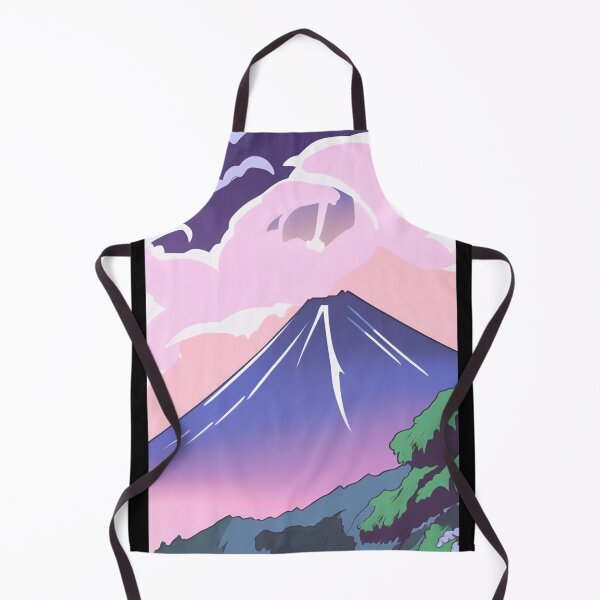 Item preview, beautiful view of mt fuji art vaporwave style designed and sold by cloudzer0000.