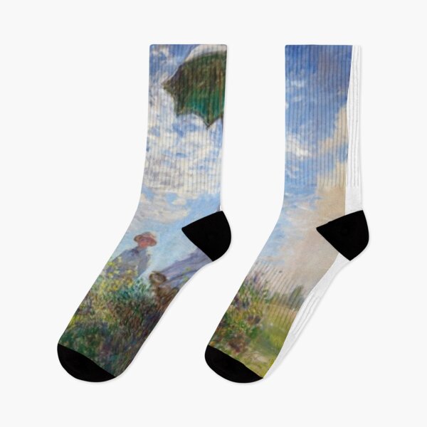Aperçu de l'œuvre Monet - Papier peint Femme à l'ombrelle créée et vendue par MyTutina.