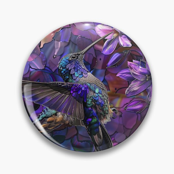 Item preview, Stained Glass Flower Art designed and sold by nomiraclehere.