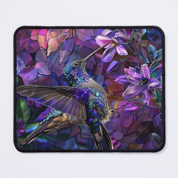 Item preview, Stained Glass Flower Art designed and sold by nomiraclehere.