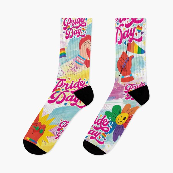 Artikelvorschau, bunte Pride Day Symbole entworfen und verkauft von Mauswohn.