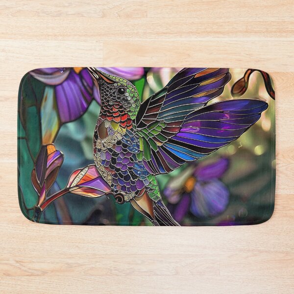 Item preview, Stained Glass Flower Art designed and sold by nomiraclehere.