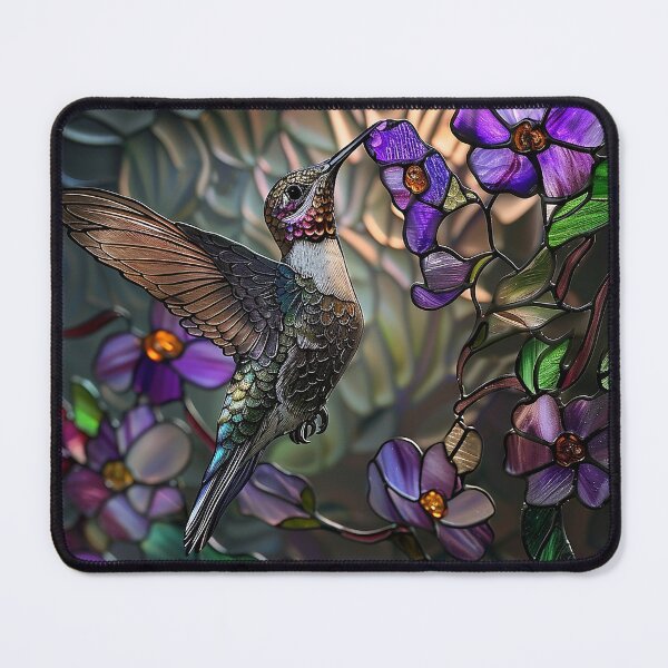 Item preview, Stained Glass Flower Art designed and sold by nomiraclehere.