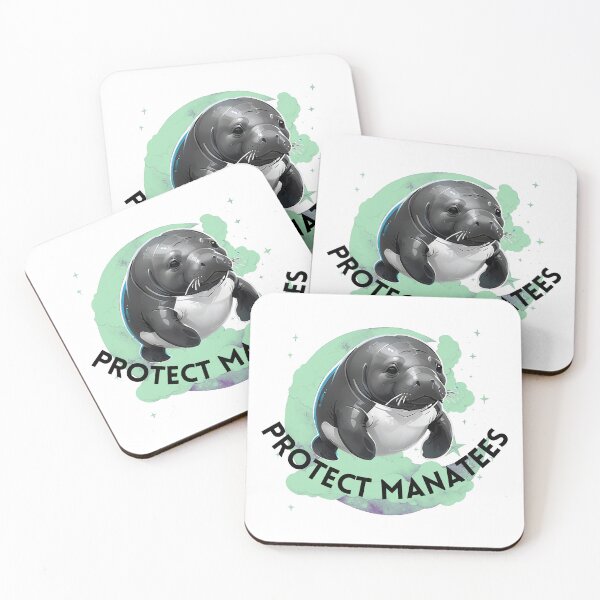 Item preview, Whispers of the Water: A Manatee’s Plea designed and sold by ArchVibe.