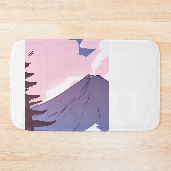 Item preview, pink mt fuji art vaporwave style pt5 designed and sold by cloudzer0000.