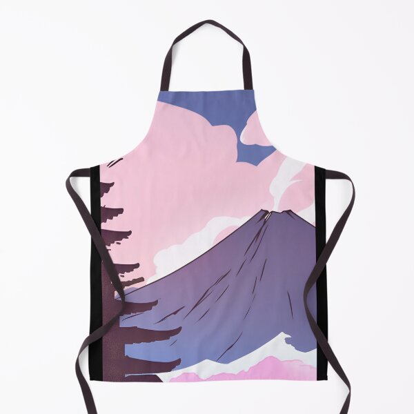 Item preview, pink mt fuji art vaporwave style pt5 designed and sold by cloudzer0000.
