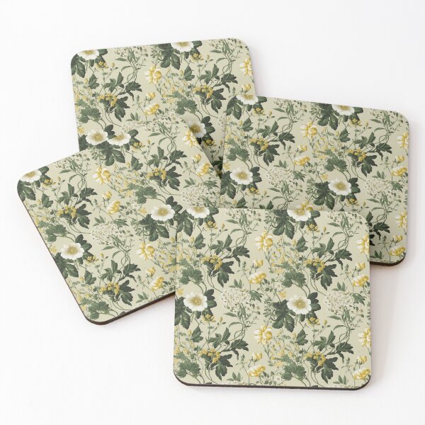 Item preview, Detailed Botanic Floral Patterns designed and sold by Mandie Kuo.