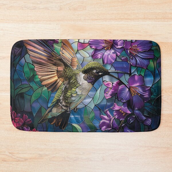 Item preview, Stained Glass Flower Art designed and sold by nomiraclehere.